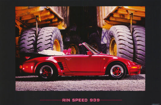 TRANSPORTATION - RIN SPEED 939 PORSCHE - POSTER RW24B