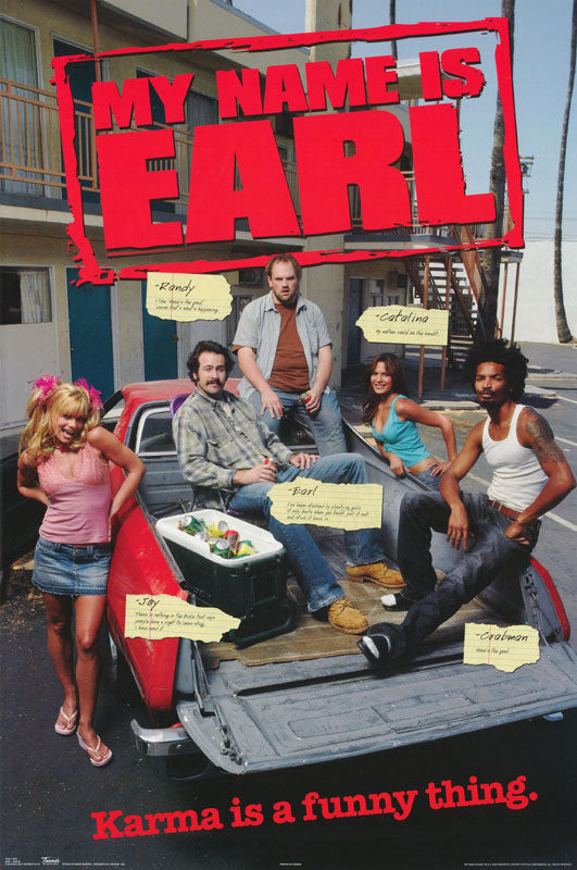 TV - MY NAME is EARL-GROUP - POSTER RC9E