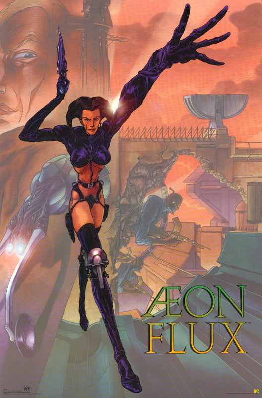 TV CARTOON - AEON FLUX - POSTER LC2R
