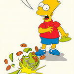 BART SIMPSON COOKIES POSTER
