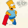 TV CARTOON - BART SIMPSON-SKATE - POSTER LW14i