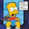 TV CARTOON - BART T.V. - 8536 POSTER RC5D