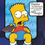 TV CARTOON - BART T.V. - 8536 POSTER RC5D