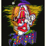 TWO-FACED CLOWN-flocked - POSTER LC8D