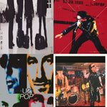 Vintage U2 Poster Lot - 4 Original 1990s Posters POP Era Bono Rock Music Memorabilia Collection