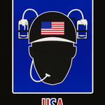 USA DRINKING TEAM -POSTER  LW2B