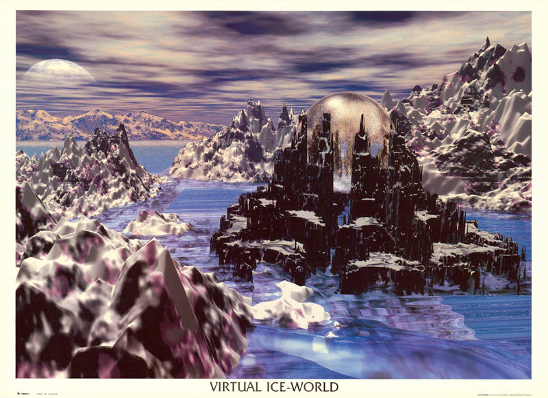 Ice World Topic VIRTUAL ICE WORLD - POSTER RW18G – Midwest Posters