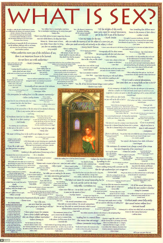 WHAT IS SEX - POSTER RW4P