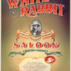 WHITE RABBIT SALOON - POSTER LW20C