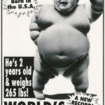 WORLD'S BIGGEST BABY POSTER