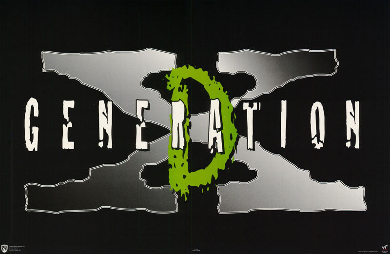 WRESTLING -- D-GENERATION X-LOGO - POSTER RW24A