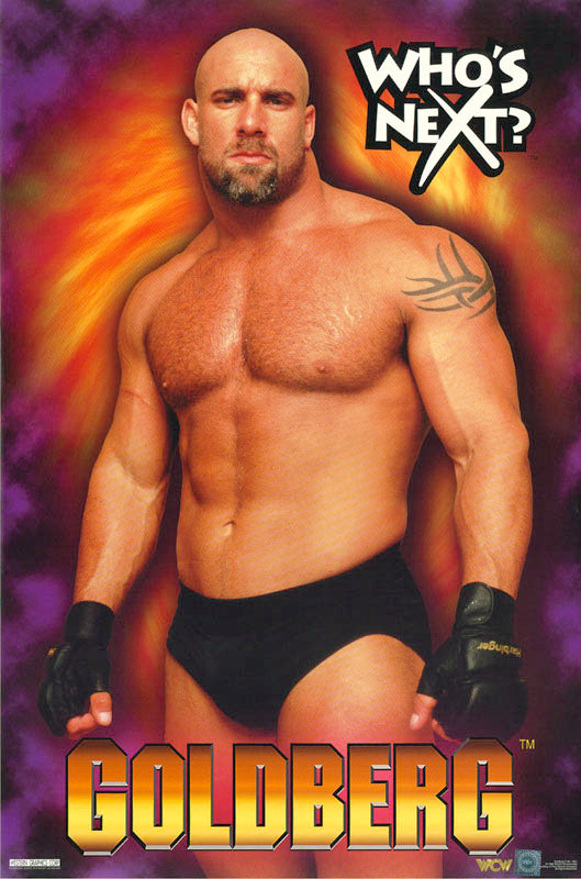 WRESTLING - GOLDBERG - 1961 POSTER RW7S/BOX