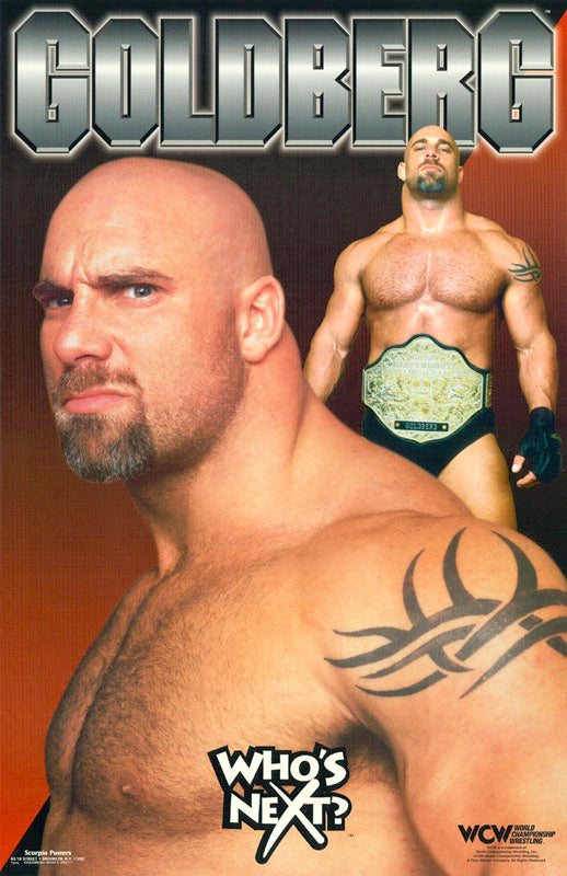 WRESTLING - GOLDBERG-WHO'S NEXT - POSTER LW12C