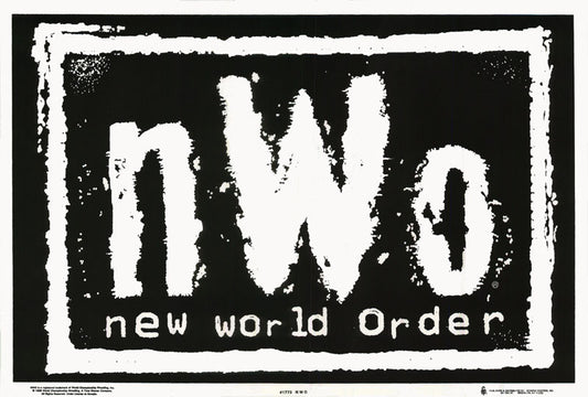 WRESTLING - NWO (flocked) - POSTER LC9D