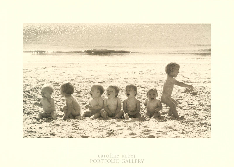 children on the beach - POSTER LW25D