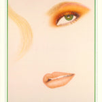 lady's face-mouth & 1 eye - POSTER LW4M