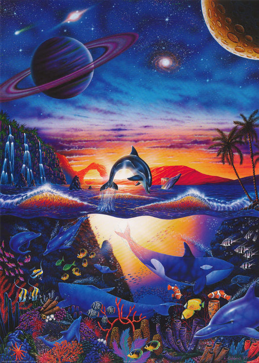 sealife & planets - POSTER LW31C